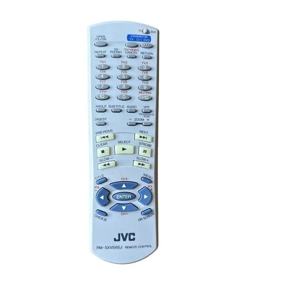 JVC RM-SXV065J Remote Control For TV/DVD Player